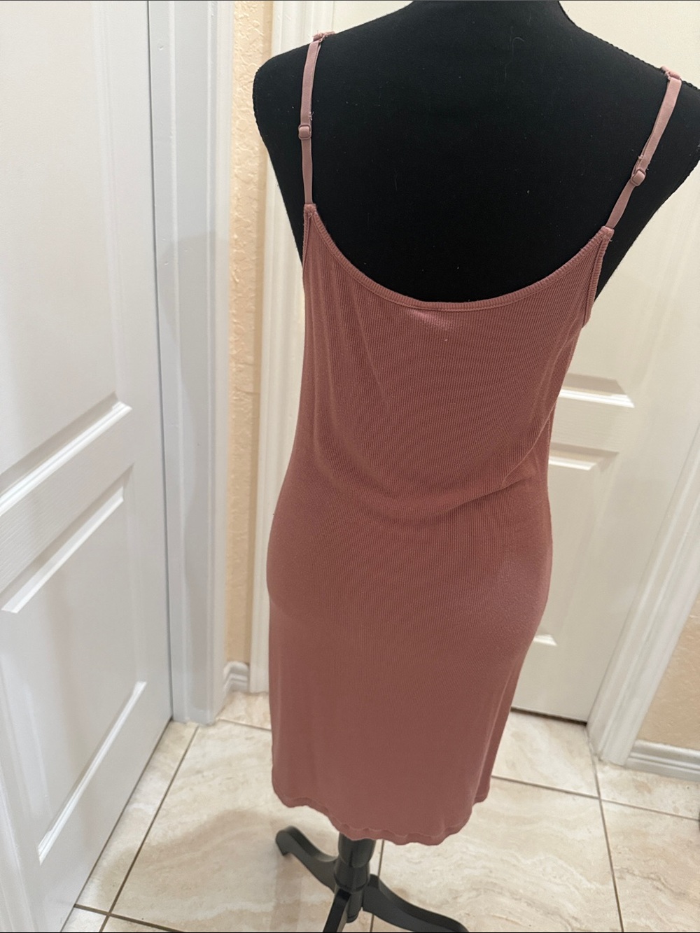 SKIMS Slip Dress - Mauve Pink - Picture 2 of 3